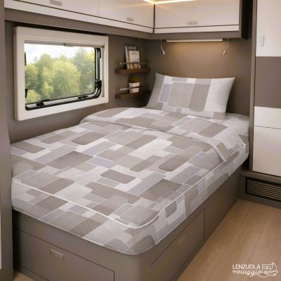 copripiumino prontoletto camper e barca brick beige