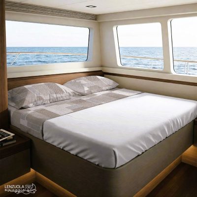 completo lenzuola barca brick beige