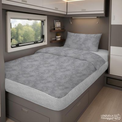 copripiumino prontoletto camper e barca lilly grigio